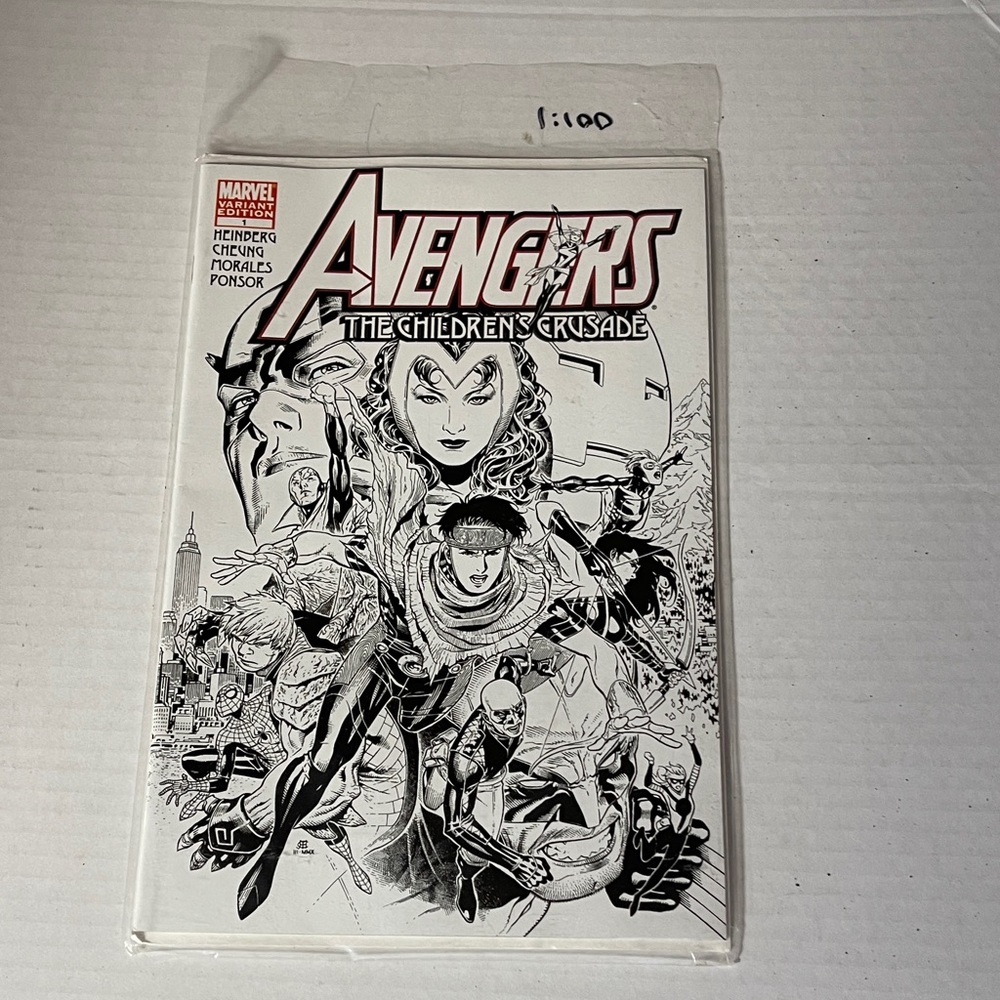Avengers Variant Edition The Children’s Crusade #1 Jim Cheung 1 of 100 Comic